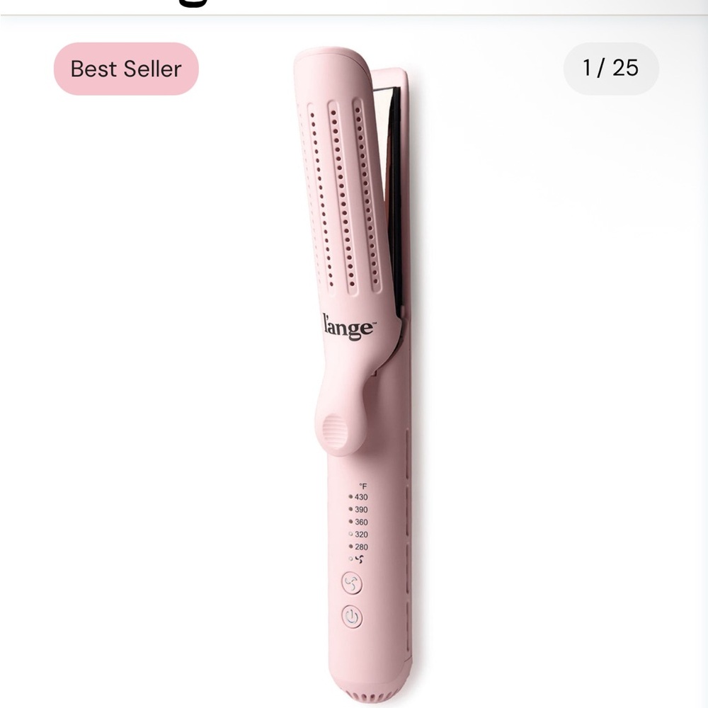 Lange Pink Hair Straightener